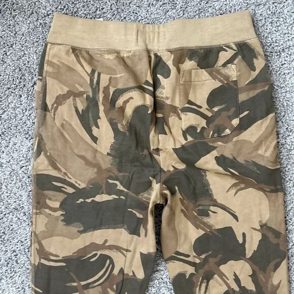 Polo Ralph Lauren Fleece Jogger Pants Denim & Supply Brown Camo Men Size XL NWT